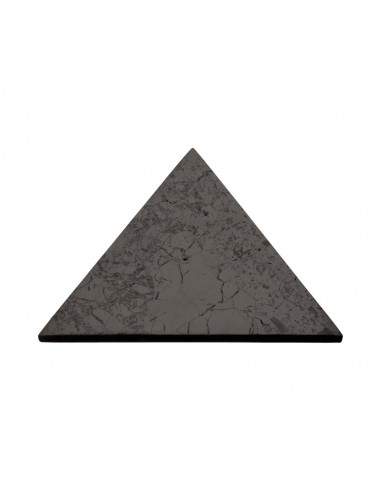 Pyramide de shungite brillante 13x13cm