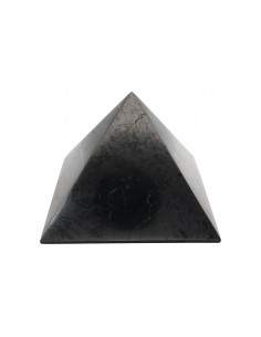 Shiny Shungite Pyramid 13x13cm 2