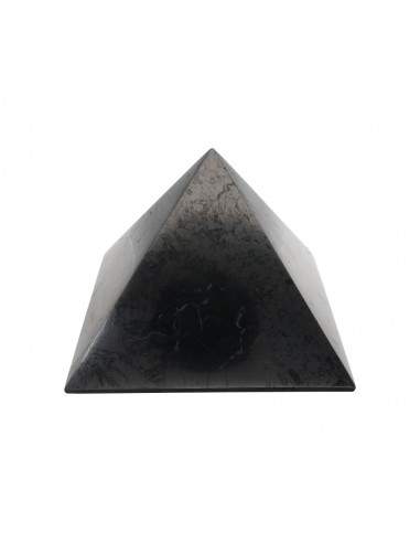 Shiny Shungite Pyramid 13x13cm
