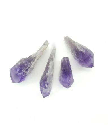 Amethyst Chevron Laser Blunt Tips