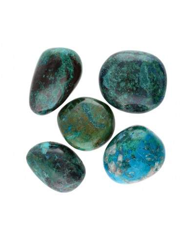 T-7 chrysocolla pebbles