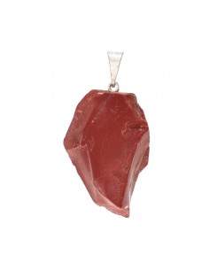 Rough Red Jasper Pendant in... 2