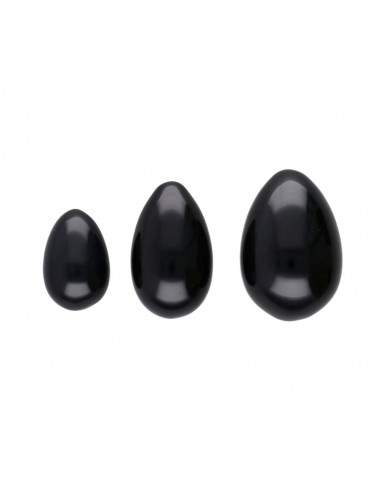 Medium Obsidian Yoni Egg A