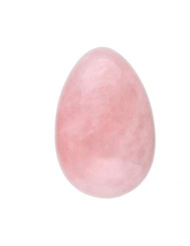 Grande ovo de quartzo yoni rosa