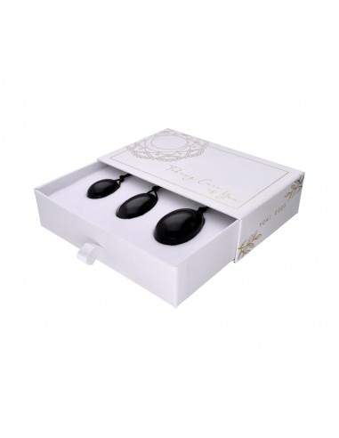 Obsidian Yoni Egg Pack with Hole
