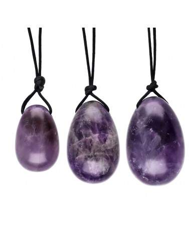 Amethyst Yoni Egg Pack with Hole