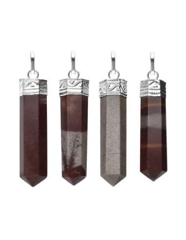 Silver Plated Shiva Lingam Point Pendant