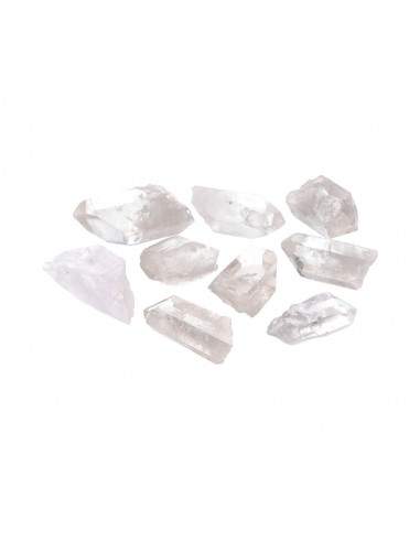 Rough White Quartz Points