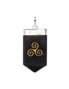 Triskel Shungite Pendant in...