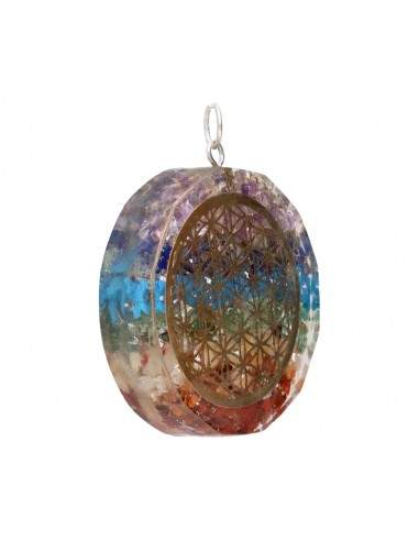 Flor da vida de Chakras Pendentes de...