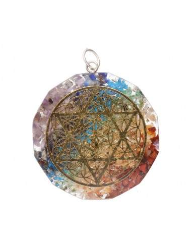 Chakras pendentes de resina com...