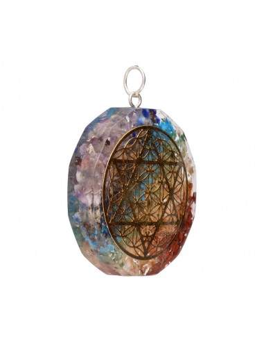 Chakras pendentes de resina com...
