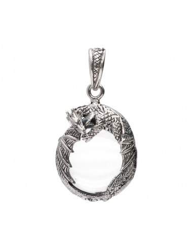 Gotland Flat Dragon Pendant in...