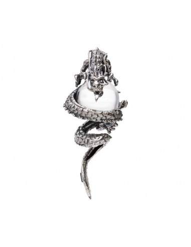 Pendentif Dragon du Gotland en argent...