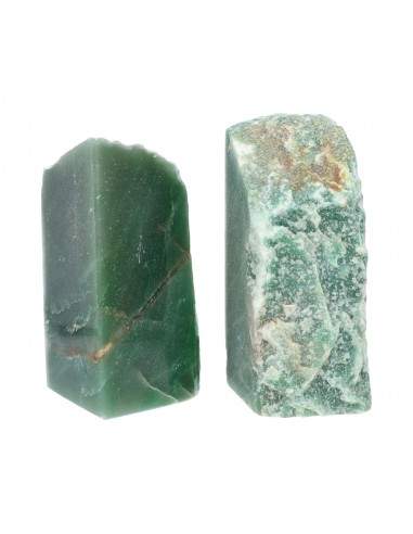 Double Face Polished Green Quartz