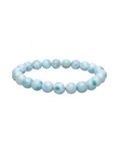 Pulseira larimar 8mm