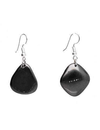 Silver Plated Shungite Rhodium Plated...