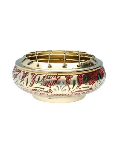 Censer Small Grid em Bronze com...