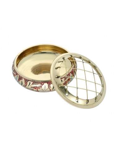 Censer Small Grid em Bronze com...