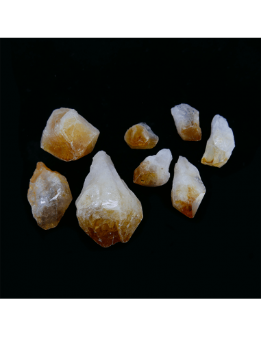 Rough Heated Citrine Large Points...