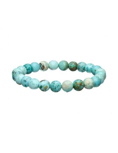 Bracelet de turquoise péruvienne 8mm