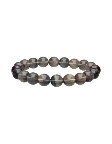 Pulseira de fluorite arco-íris a 10mm