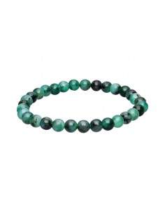Bracelet d'émeraude extra 6mm