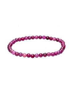 Pulseira de rubi 4mm