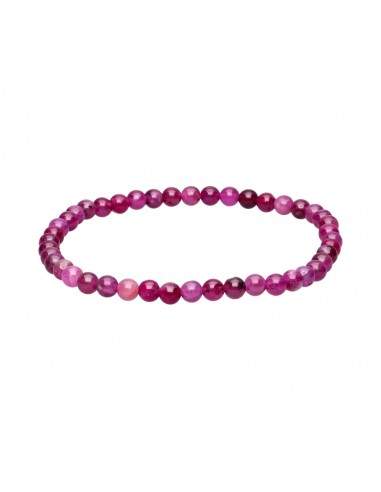 Pulseira de rubi 4mm