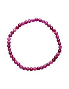 Pulsera de Rubí 4mm 2