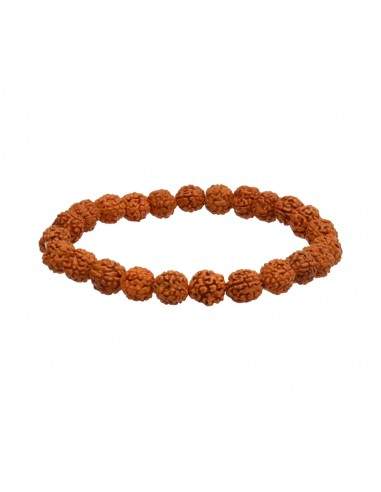 Pulsera Semilla de Rudraksha 8mm