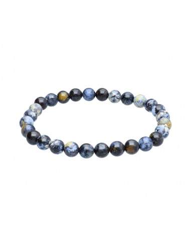 Pulsera de Jaspe Océano Azul 6mm