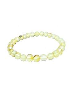 Bracelet d'ambre clair 6 - 8mm
