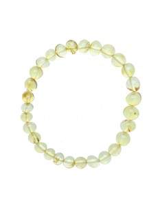 Bracelet d'ambre clair 6 - 8mm 2