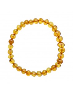 Dark Amber Bracelet 6 - 8mm 2