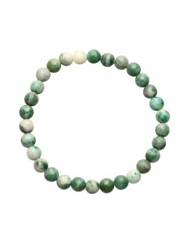 Bracelet en serpentine 6mm