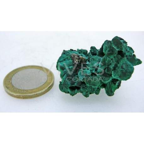 Malaquita en bruto Irisada Grande