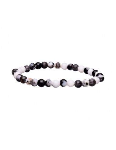 Pulseira jasper infantil Zebra 4mm