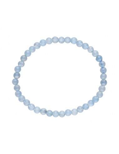 Children's Aquamarine Bracelet 4mm