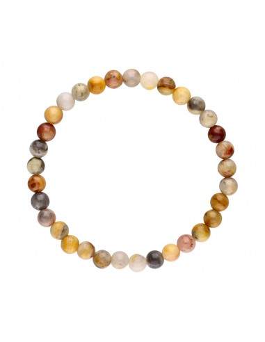4mm Crazy Jasper Bracelet for Children