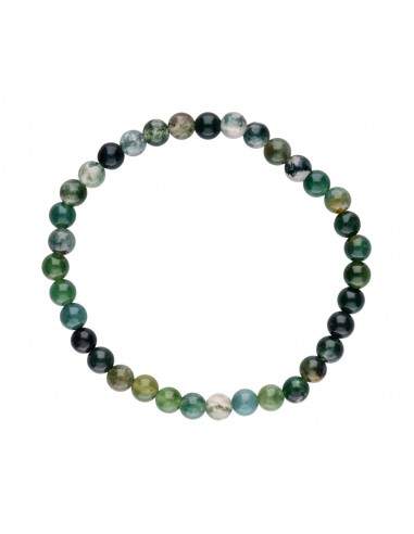 Bracelet enfant en agate mousse 4mm