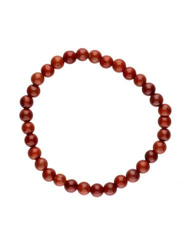Pulsera Infantil de Jaspe Rojo 4mm