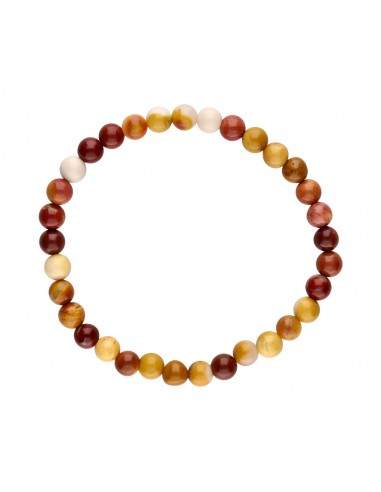 Pulsera Infantil de  Jaspe Mokaita 4mm