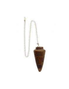 Pendule en jaspe fossile...