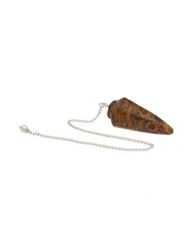 Fossil Jasper Drop Pendulum (GOT9)