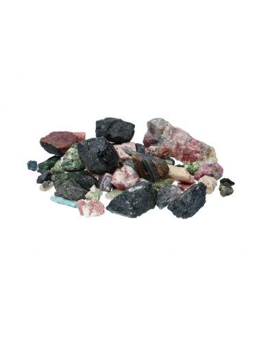 Bicolor Tourmaline Chips Extra Quality