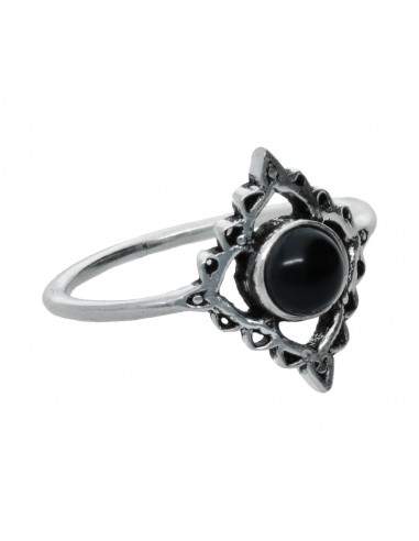 Bague plaquée argent -A15-