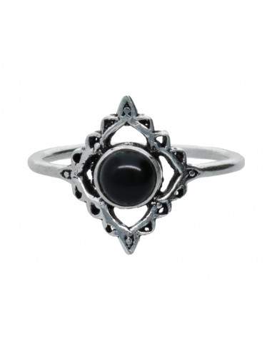 Bague plaquée argent -A15-