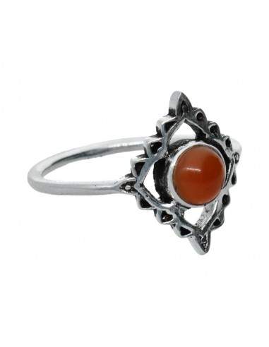 Bague plaquée argent -A15-