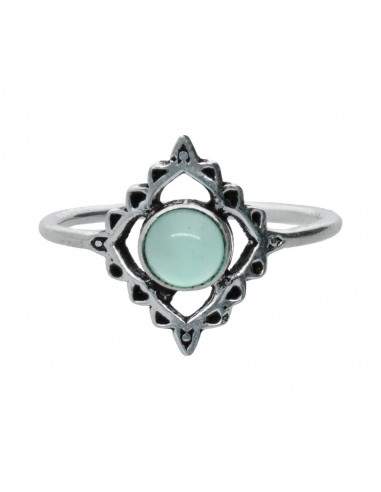 Bague plaquée argent -A15-